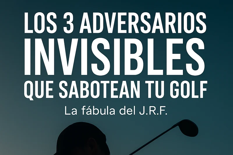 Juego Mental en Golf: fábula de los 3 adversarios invisibles que sabotean tu confianza