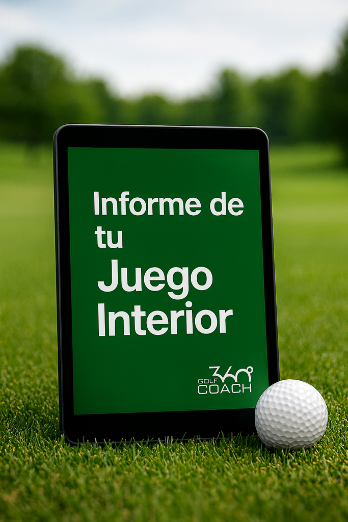 informe de tu juego mental de golf
